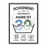 Geldgeschenk zum Geburtstag | Schonend behandeln – Zahl ausschneiden & Geld hinterlegen