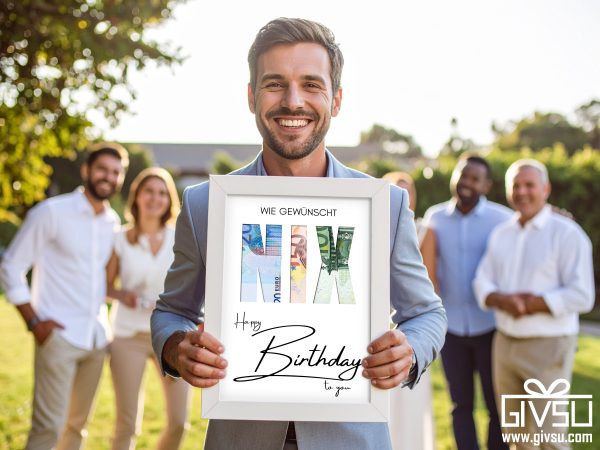 Geldgeschenk zum Geburtstag | „NIX“ ausschneiden & Geld dahinterlegen – Bild 2